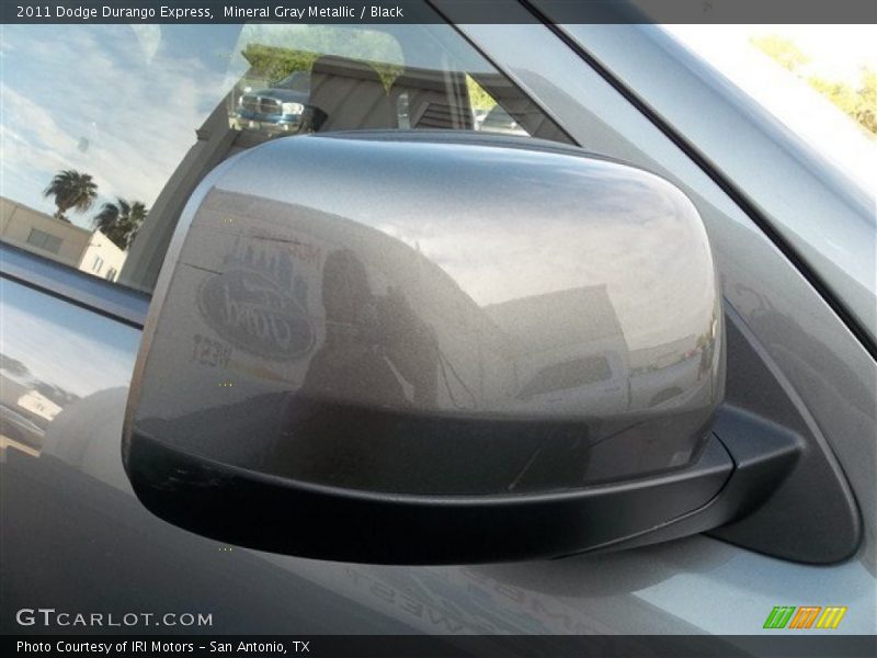 Mineral Gray Metallic / Black 2011 Dodge Durango Express