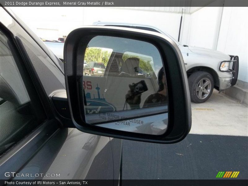 Mineral Gray Metallic / Black 2011 Dodge Durango Express