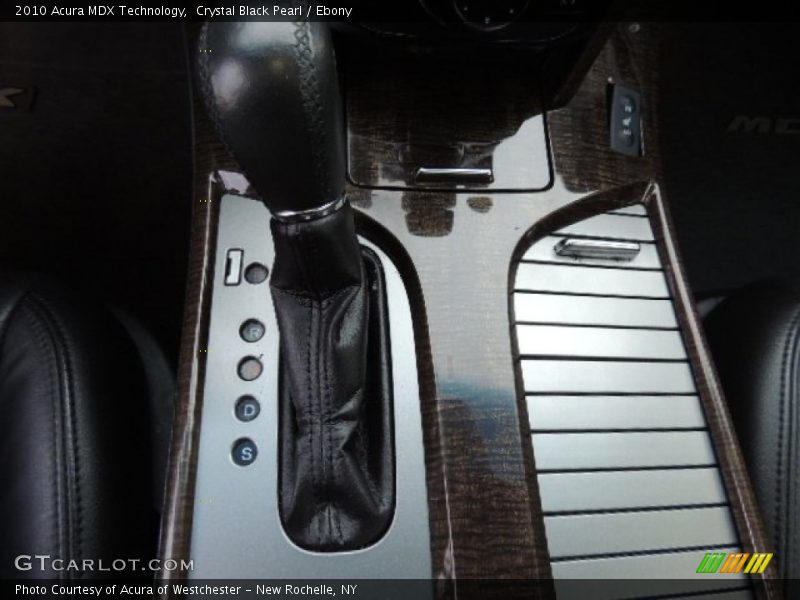 Crystal Black Pearl / Ebony 2010 Acura MDX Technology