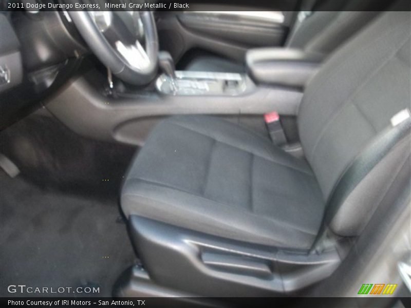 Mineral Gray Metallic / Black 2011 Dodge Durango Express