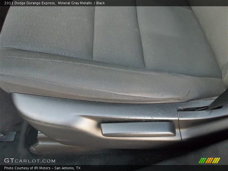 Mineral Gray Metallic / Black 2011 Dodge Durango Express