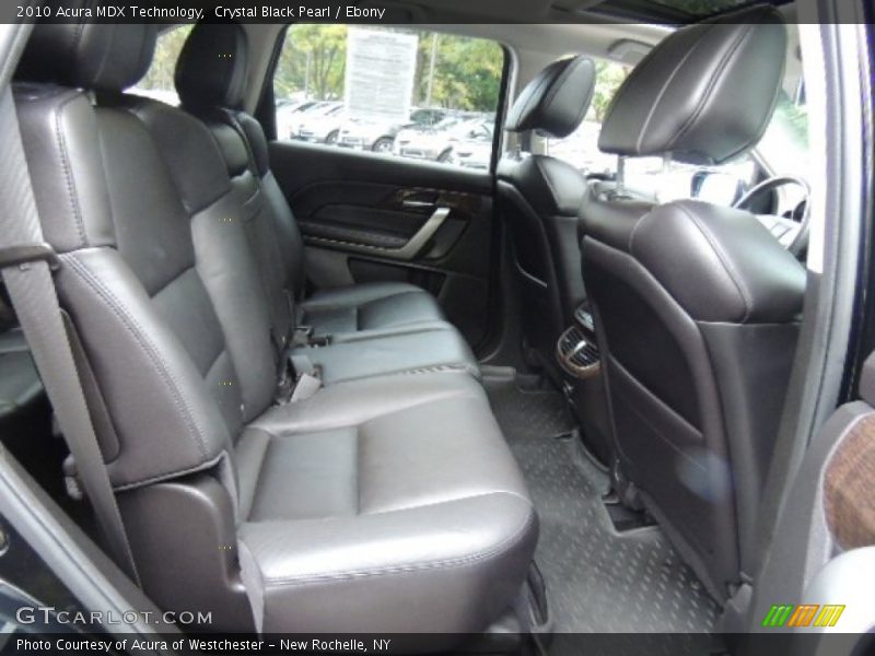 Crystal Black Pearl / Ebony 2010 Acura MDX Technology