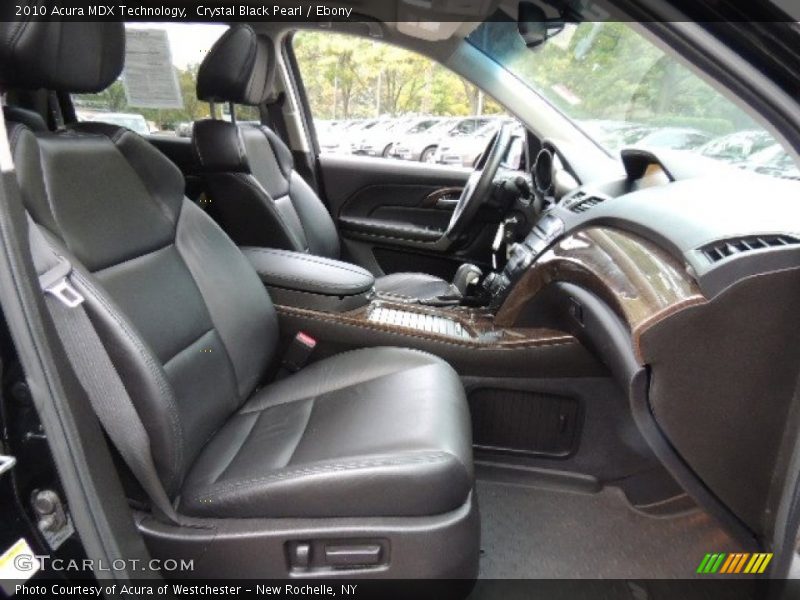 Crystal Black Pearl / Ebony 2010 Acura MDX Technology
