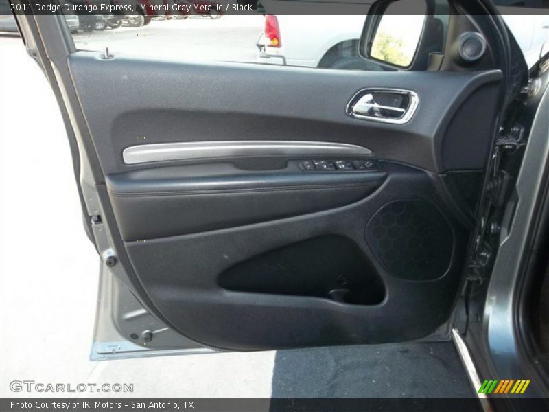Mineral Gray Metallic / Black 2011 Dodge Durango Express