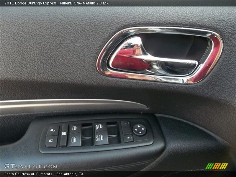 Mineral Gray Metallic / Black 2011 Dodge Durango Express