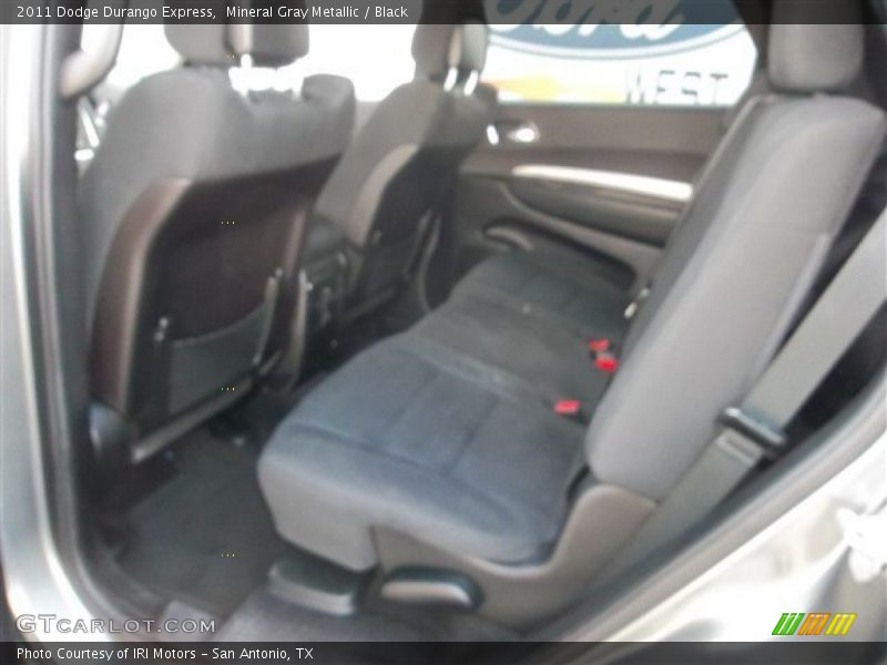 Mineral Gray Metallic / Black 2011 Dodge Durango Express