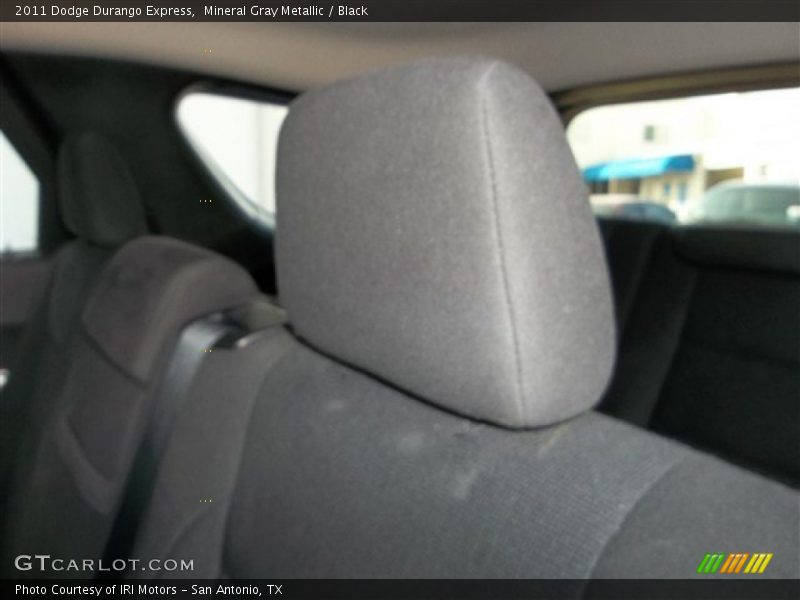 Mineral Gray Metallic / Black 2011 Dodge Durango Express