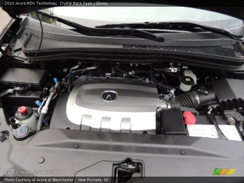 Crystal Black Pearl / Ebony 2010 Acura MDX Technology
