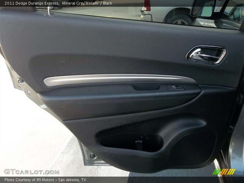 Mineral Gray Metallic / Black 2011 Dodge Durango Express