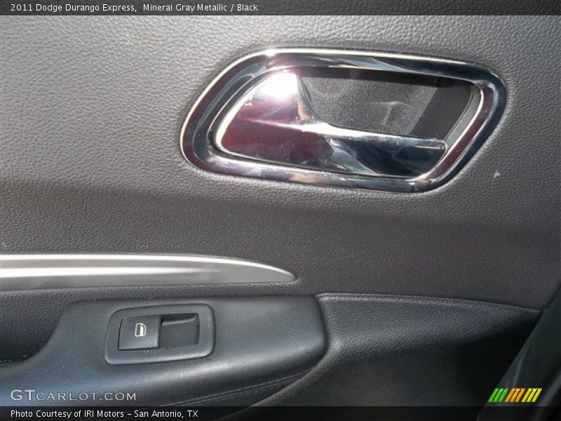 Mineral Gray Metallic / Black 2011 Dodge Durango Express