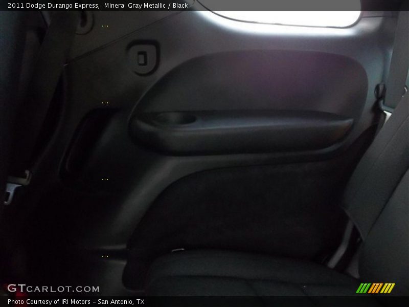 Mineral Gray Metallic / Black 2011 Dodge Durango Express