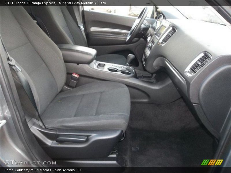 Mineral Gray Metallic / Black 2011 Dodge Durango Express