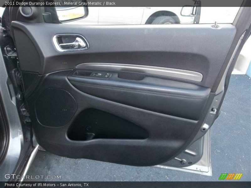 Mineral Gray Metallic / Black 2011 Dodge Durango Express