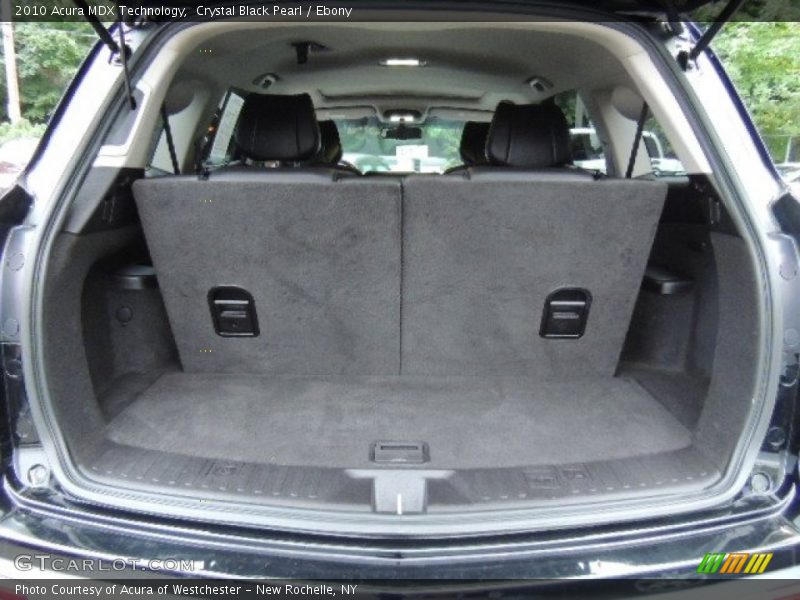 Crystal Black Pearl / Ebony 2010 Acura MDX Technology