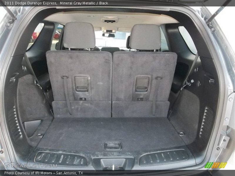 Mineral Gray Metallic / Black 2011 Dodge Durango Express