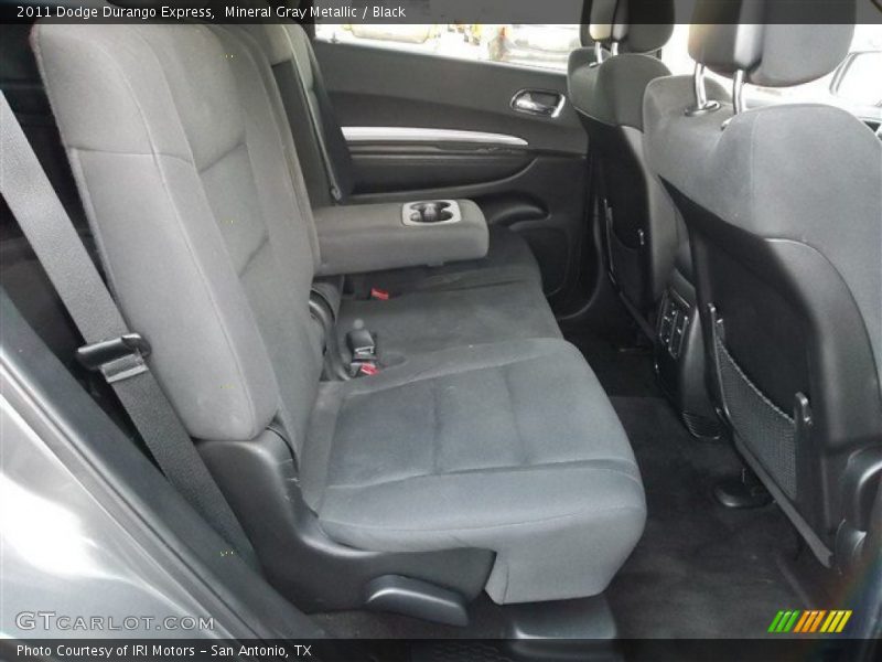 Mineral Gray Metallic / Black 2011 Dodge Durango Express