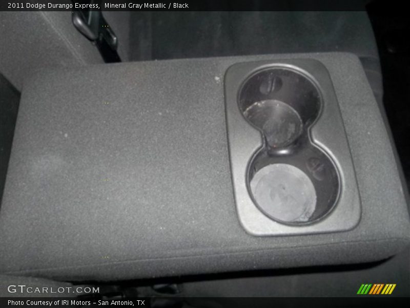 Mineral Gray Metallic / Black 2011 Dodge Durango Express