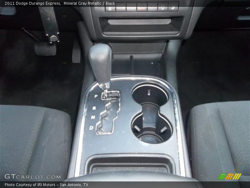 Mineral Gray Metallic / Black 2011 Dodge Durango Express