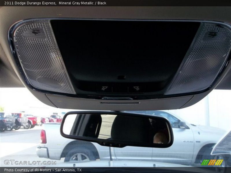 Mineral Gray Metallic / Black 2011 Dodge Durango Express