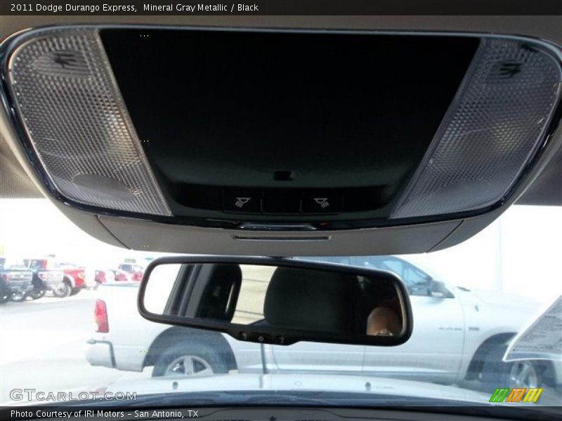 Mineral Gray Metallic / Black 2011 Dodge Durango Express