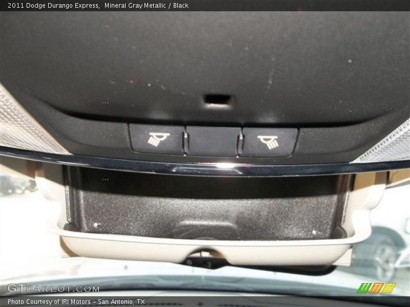 Mineral Gray Metallic / Black 2011 Dodge Durango Express