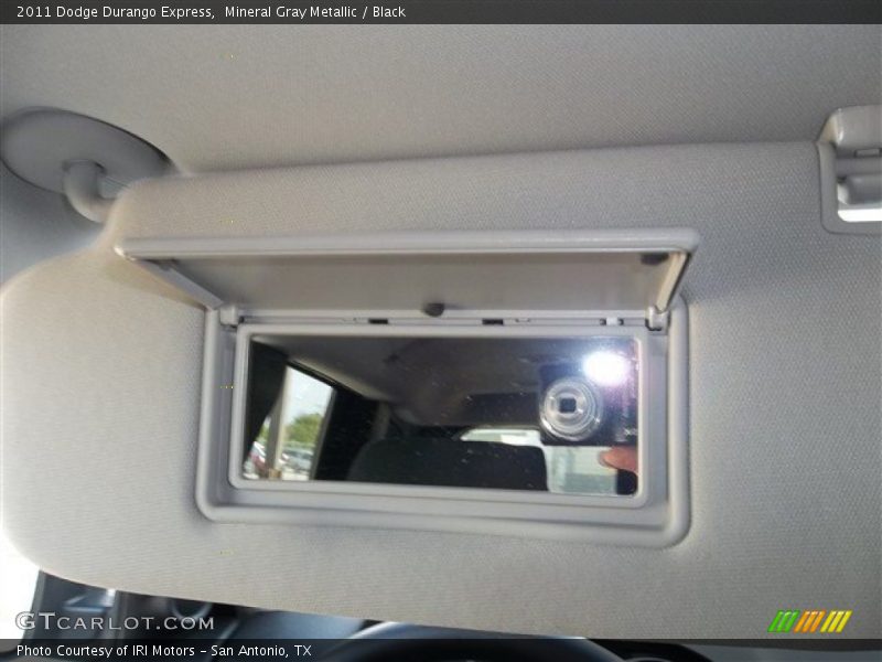 Mineral Gray Metallic / Black 2011 Dodge Durango Express