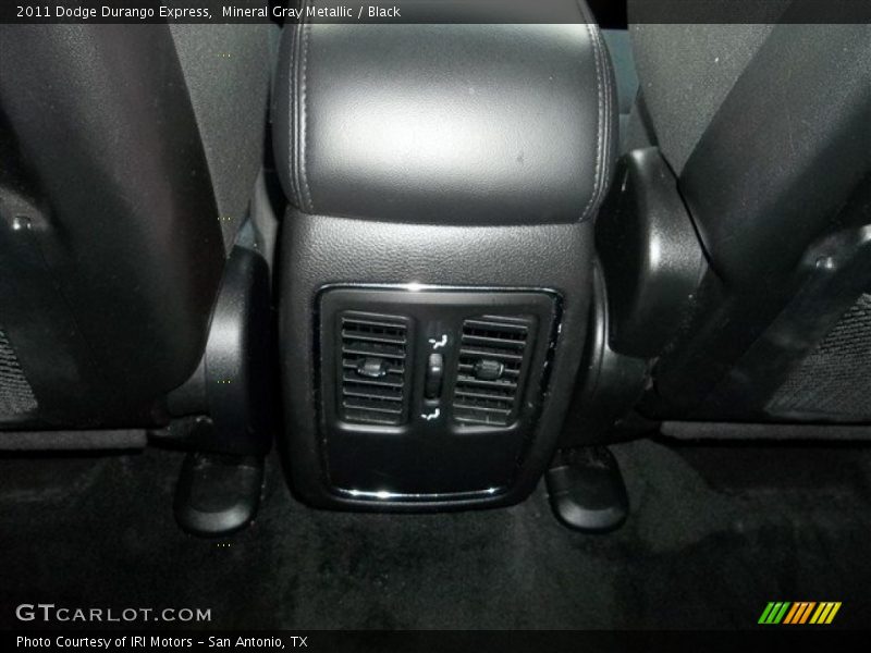 Mineral Gray Metallic / Black 2011 Dodge Durango Express