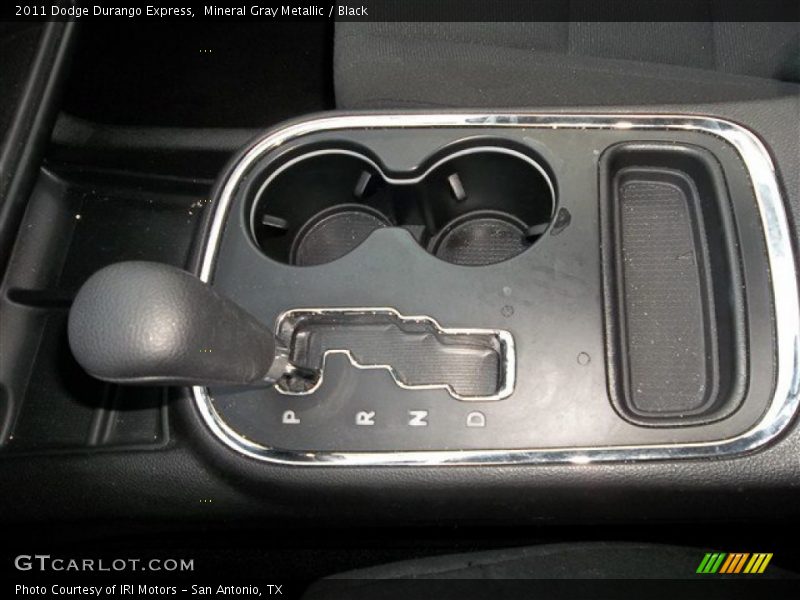 Mineral Gray Metallic / Black 2011 Dodge Durango Express