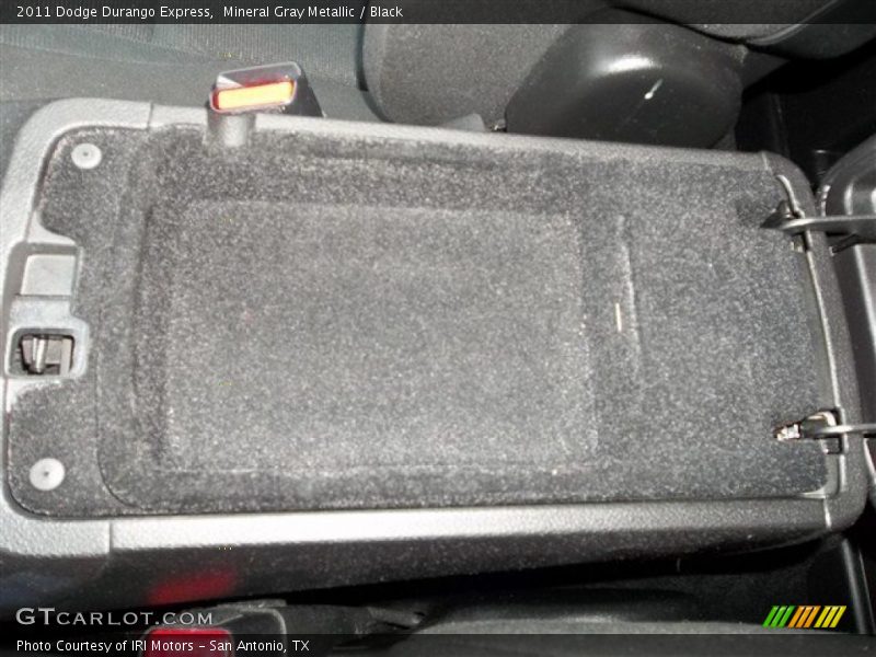 Mineral Gray Metallic / Black 2011 Dodge Durango Express