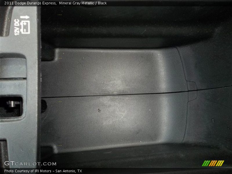 Mineral Gray Metallic / Black 2011 Dodge Durango Express