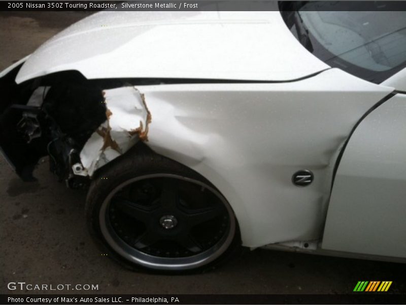 Silverstone Metallic / Frost 2005 Nissan 350Z Touring Roadster