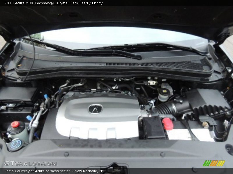 Crystal Black Pearl / Ebony 2010 Acura MDX Technology