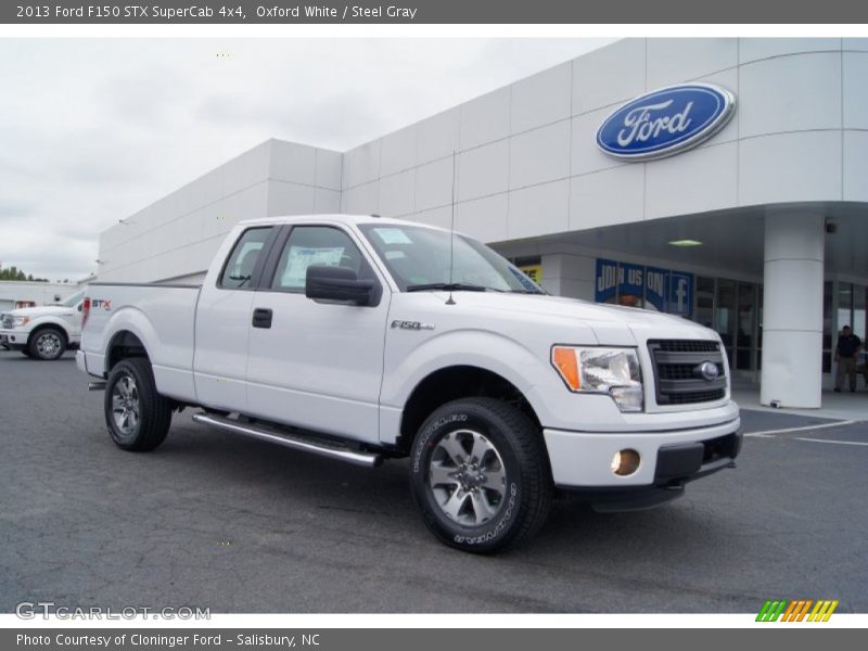 Front 3/4 View of 2013 F150 STX SuperCab 4x4