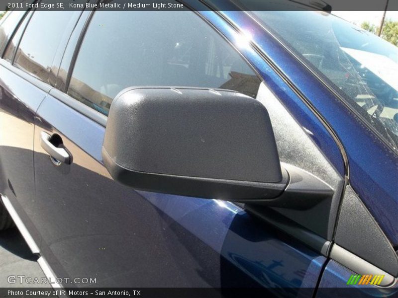 Kona Blue Metallic / Medium Light Stone 2011 Ford Edge SE