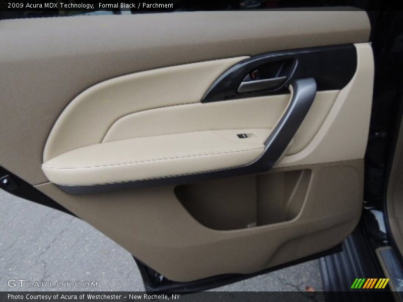 Formal Black / Parchment 2009 Acura MDX Technology