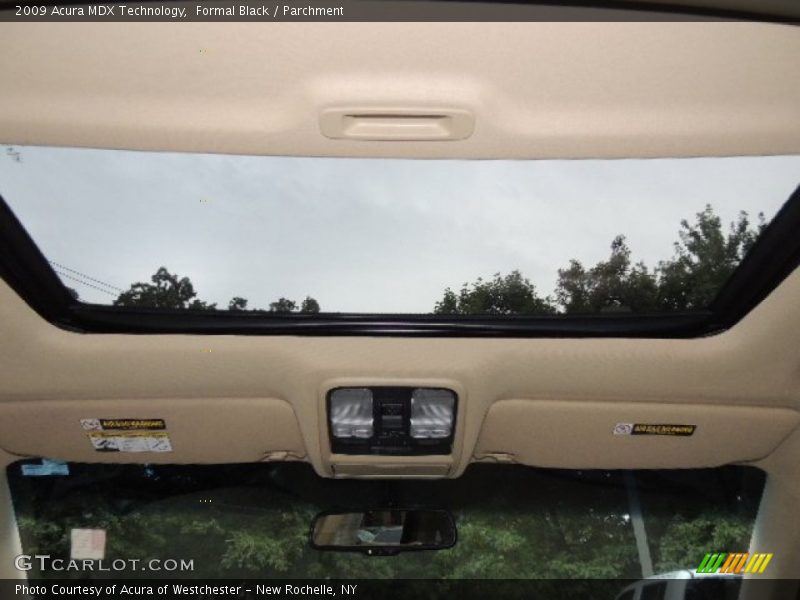 Formal Black / Parchment 2009 Acura MDX Technology