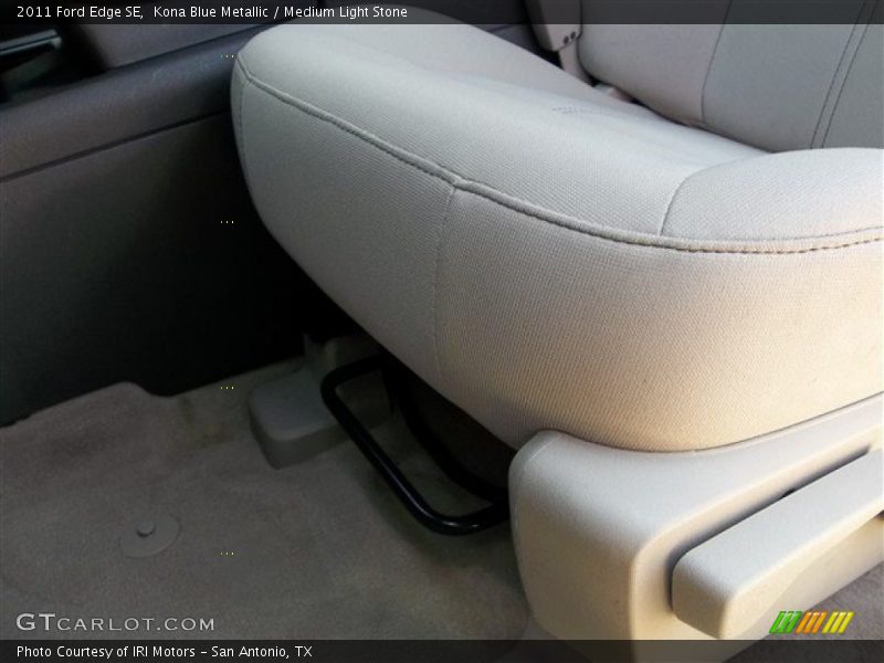 Kona Blue Metallic / Medium Light Stone 2011 Ford Edge SE