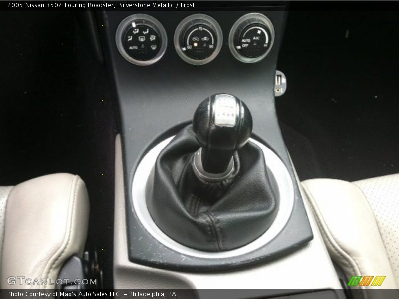 Silverstone Metallic / Frost 2005 Nissan 350Z Touring Roadster