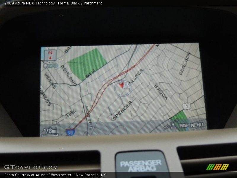 Formal Black / Parchment 2009 Acura MDX Technology