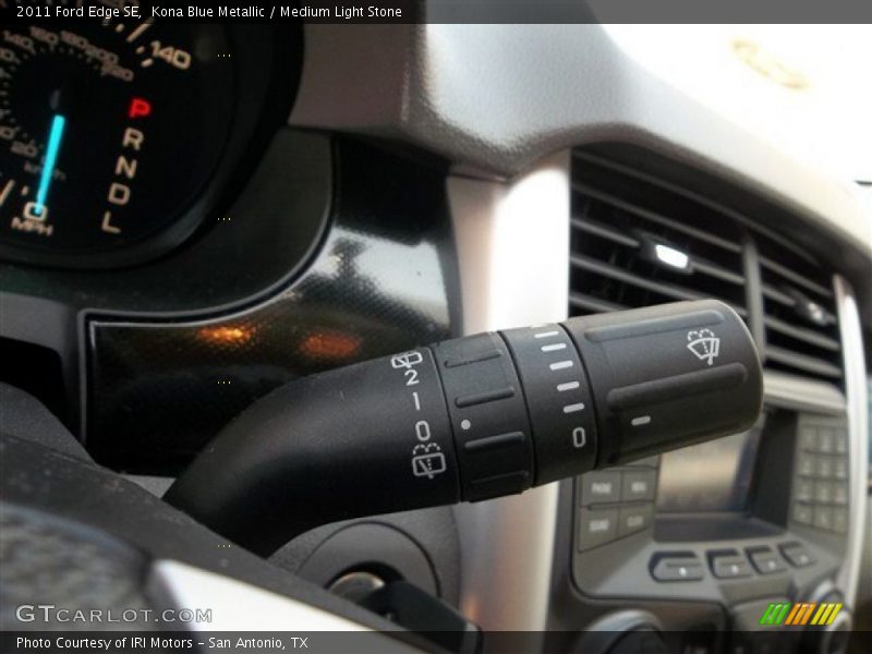 Kona Blue Metallic / Medium Light Stone 2011 Ford Edge SE