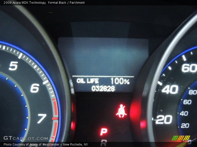 Formal Black / Parchment 2009 Acura MDX Technology