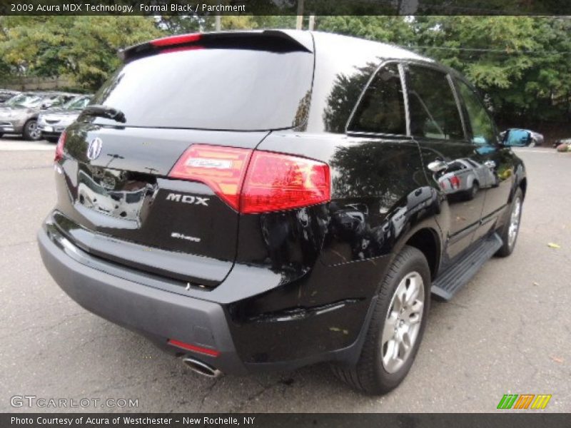 Formal Black / Parchment 2009 Acura MDX Technology