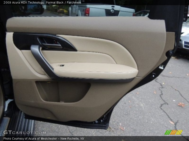 Formal Black / Parchment 2009 Acura MDX Technology