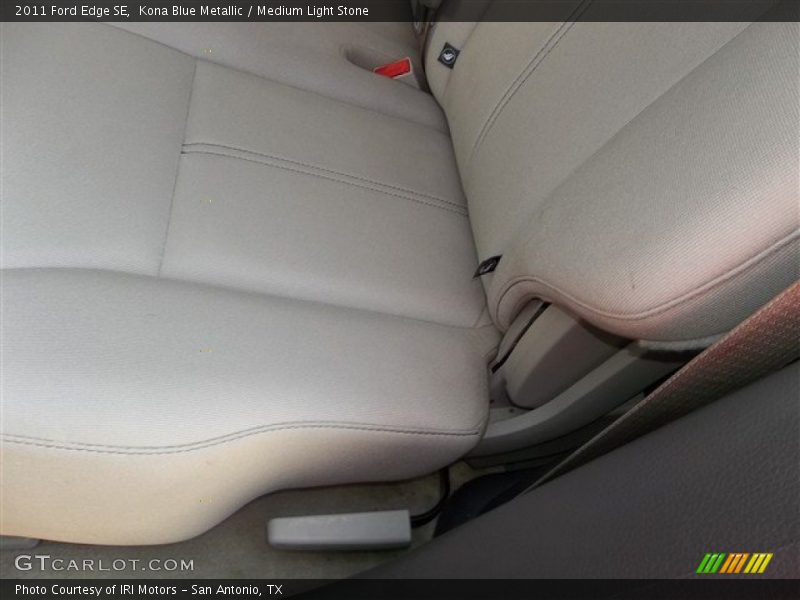 Kona Blue Metallic / Medium Light Stone 2011 Ford Edge SE