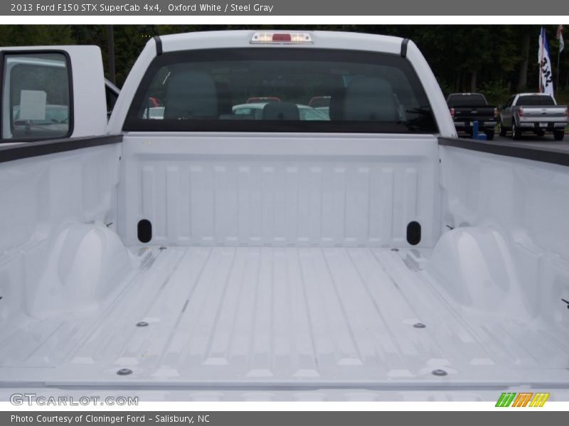 Oxford White / Steel Gray 2013 Ford F150 STX SuperCab 4x4