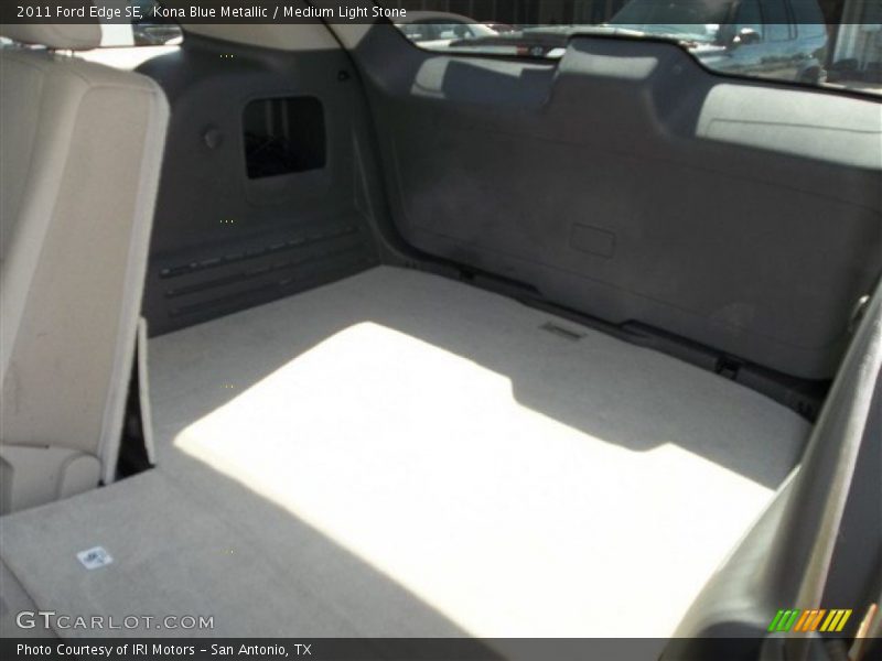 Kona Blue Metallic / Medium Light Stone 2011 Ford Edge SE