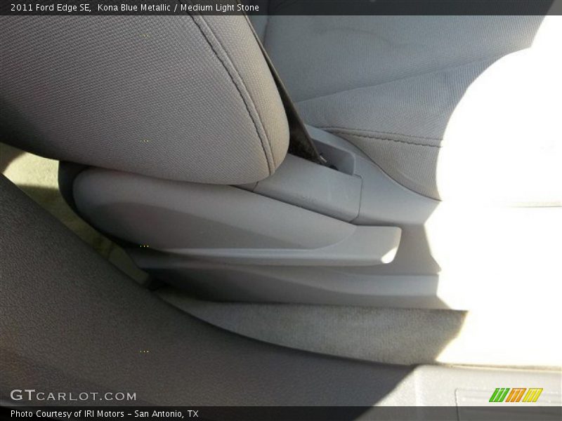 Kona Blue Metallic / Medium Light Stone 2011 Ford Edge SE
