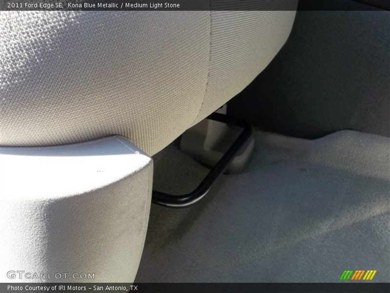 Kona Blue Metallic / Medium Light Stone 2011 Ford Edge SE