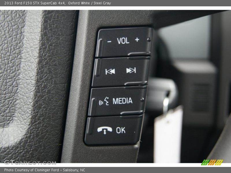 Controls of 2013 F150 STX SuperCab 4x4