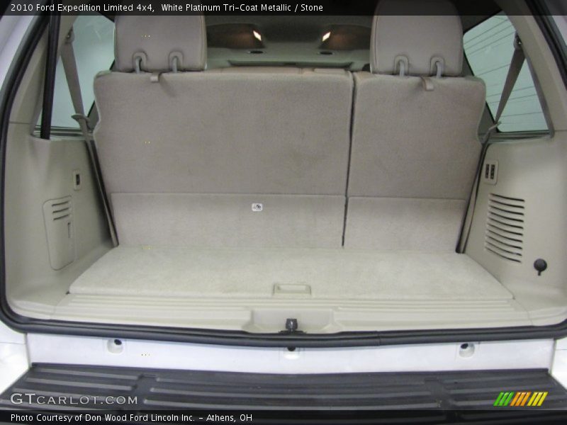 White Platinum Tri-Coat Metallic / Stone 2010 Ford Expedition Limited 4x4